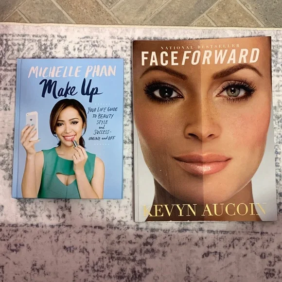 Kevyn Aucoin Face Forward Makeup Guide & Michelle Phan Makeup Books - Picture 2 of 12